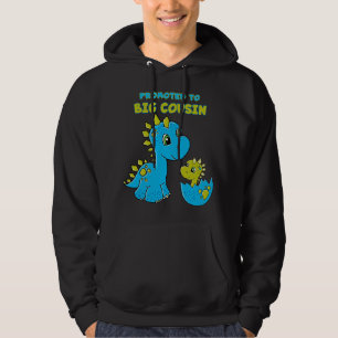 Moletom Promovido a Primo Mais Velho Dinossauro Menino