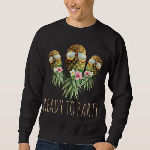 Moletom Pronta Para Partir O Enginger Para Baixo Pineapple