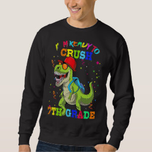 Moletom Pronto Para Esmagar A Mochila Do Dinossauro No Nív