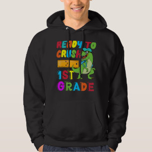 Moletom Pronto Para Esmagar Dinossauro Da Classe 1rua De V