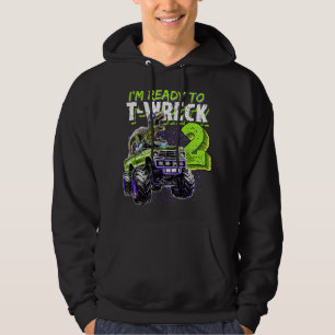 Moletom Pronto para T-Wreck 2 Caminhão Monstro Dinossauro
