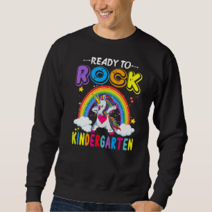 Moletom Prontos Para Agitar O Jardim De Infância Unicorn D