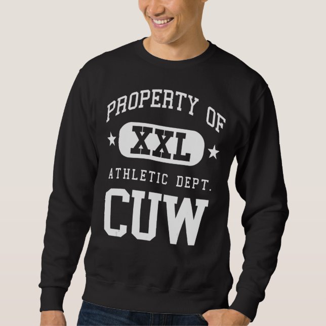 Moletom Propriedade da Escola Atlética CUW XXL (Frente)