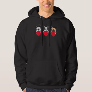 Moletom Proprietário de Cães Frenchie Heart Pet Animal Bul