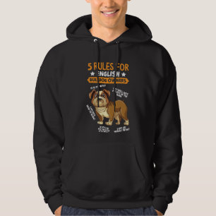 Moletom Proprietário do Bulldog Inglês Humorous Pet Dog 