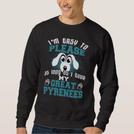 Moletom Proprietários de Cachorros de Pirenéus Excelentes 