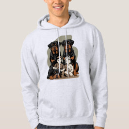 Moletom protective guard dog, rottweiler