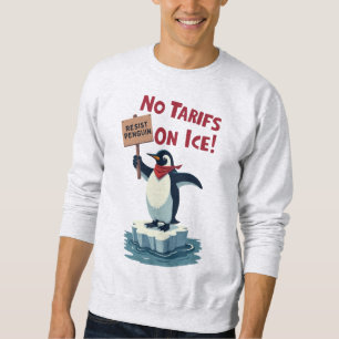 Moletom Protesto Contra Pinguins - Sem Tarifas De Gelo