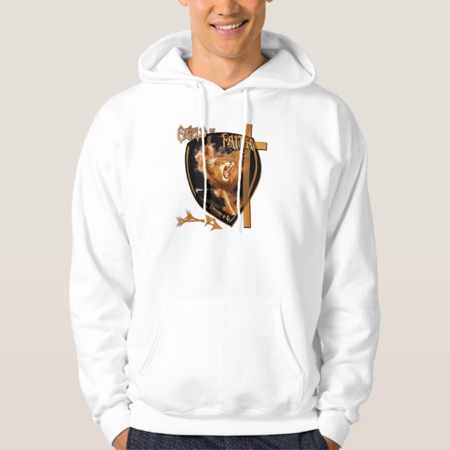Moletom Protetor da fé - Hoodie (Frente)