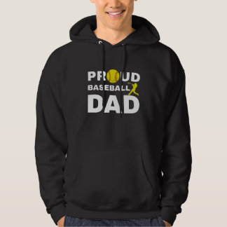 Moletom Proud Baseball Dad