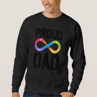 Moletom Proud Dad Autism Family Autistic Father Infinity S