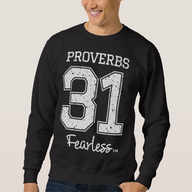 Moletom Proverbs 31 Sem Corantes - Jesus Surfado Cristão (Frente)