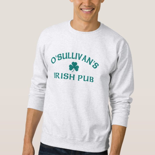 Moletom Pub Irlandês de O'Sullivan (Frente)