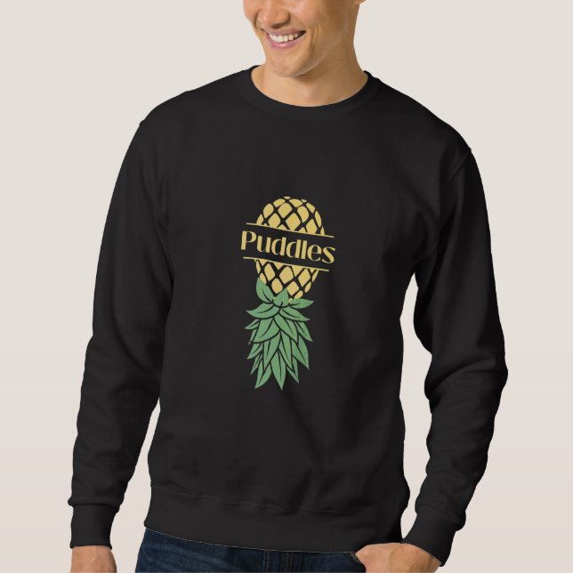 Moletom Puddles Upside Down Pineapple Swingers (Frente)