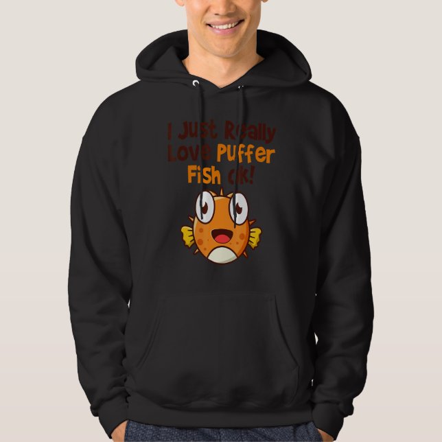 Moletom Puffer Fish Puffer Puffer Fish 1 (Frente)