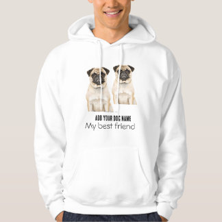 Moletom Pug cães personalizados