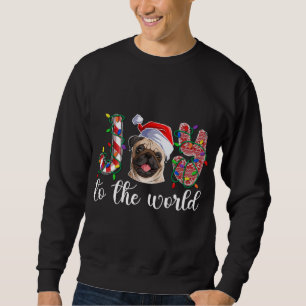 Moletom Pug Christmas Pug Xmas Party Pug Lover