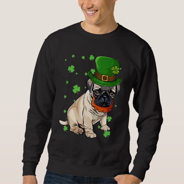 Moletom Pug Cleve Rua Patrick (Frente)