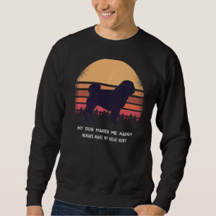 Moletom Pug Dog Retro 8