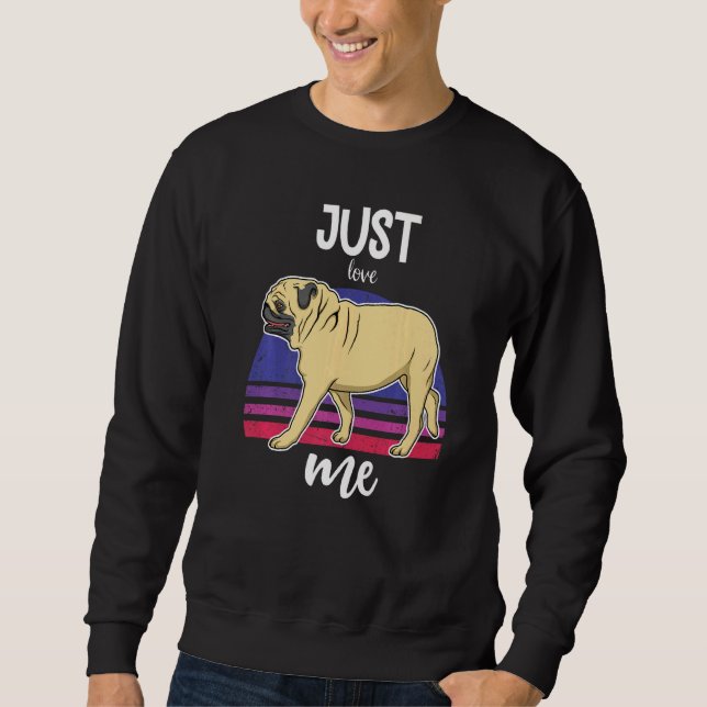 Moletom Pug Dog Vintage 65 (Frente)