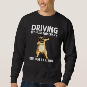 Moletom Pug Fofo Para Mulheres Mãe Pug Cão Dabbing Animal 