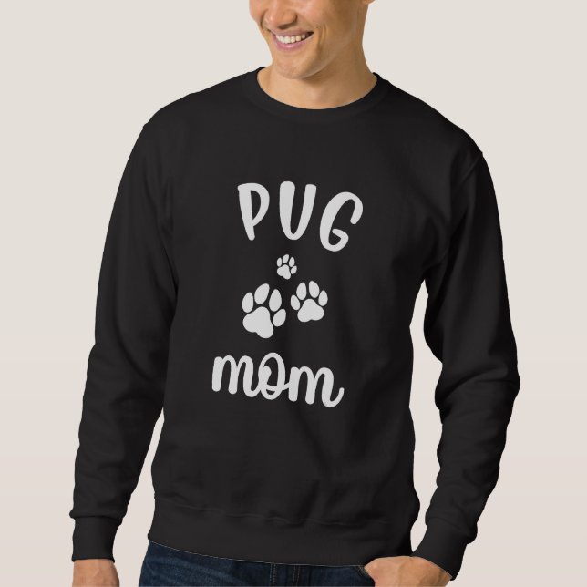 Moletom Pug Mom Cute Dog (Frente)