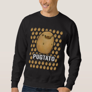 Moletom Pug Pug Batata Fofa Batata de Cachorro FÃs do PU