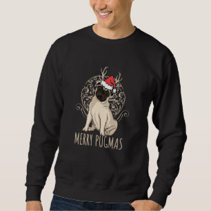 Moletom Pugmas feliz