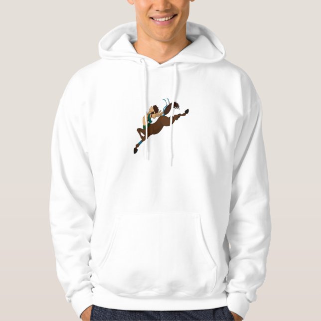 Moletom Pulando o Hoodie do centauro (Frente)