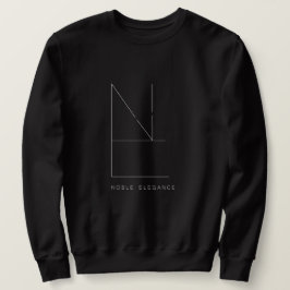 Moletom Pull Noir Pour Hommes (Noble Elégance)