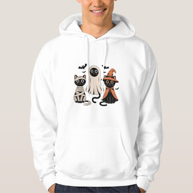 Moletom Pumpkin de Gato Negro (Frente)