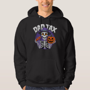 Moletom Pumpkin do Halloween do Skeleton de pais