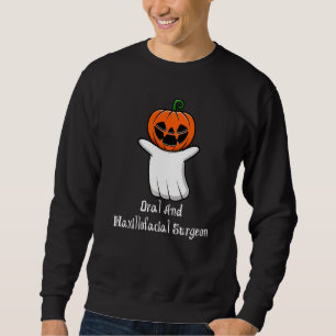 Moletom Pumpkin Ghost Cirurgião Oral E Maxilofacial Hallo
