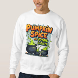 Moletom Pumpkin Spice e direitos de voto no Halloween