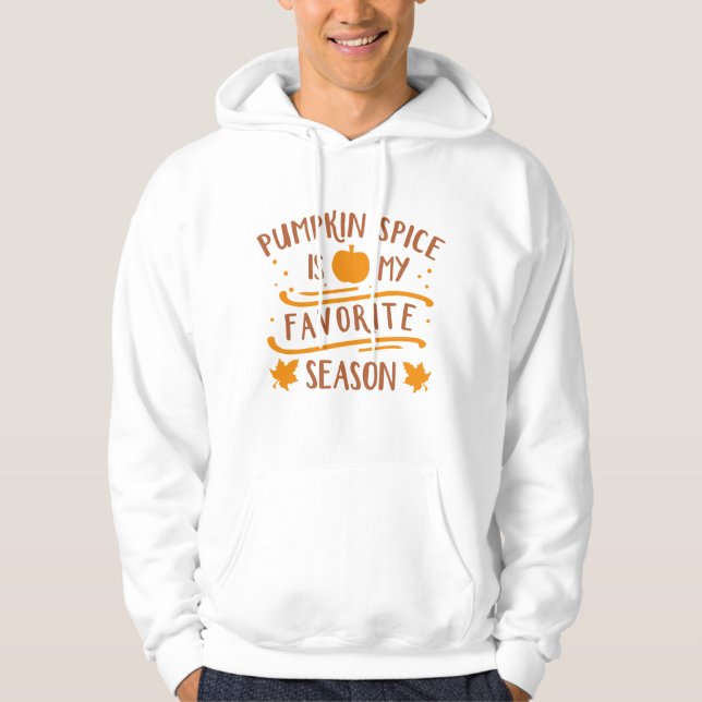 Moletom Pumpkin Spice É Minha Época Favorita (Frente)
