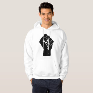 Moletom Punho Negro Erguido - Protesto de Resistência