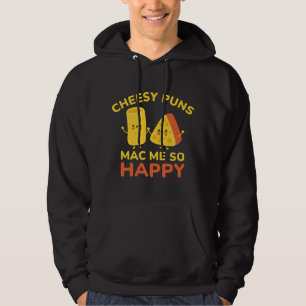 Moletom Puns de Queijo Me Fazem Tão Feliz