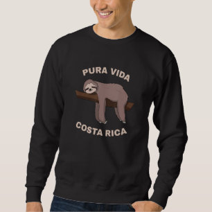 Moletom Pura Vida Costa Rica - Legal Costa Rica Sloth