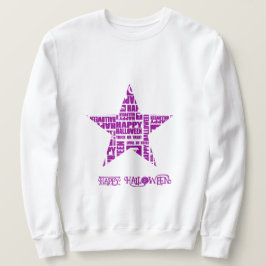 Moletom Púrpura de Tipografia Whimscópica Legal do Dia das