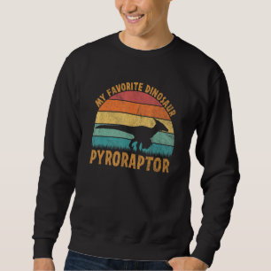 Moletom Pyroraptor Meu Dinossauro Favorito Dino