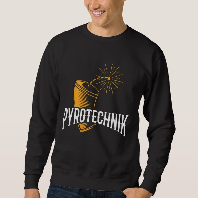 Moletom Pyrotechnical Pyrotechnical Crew Fireworks Pyro Sh (Frente)