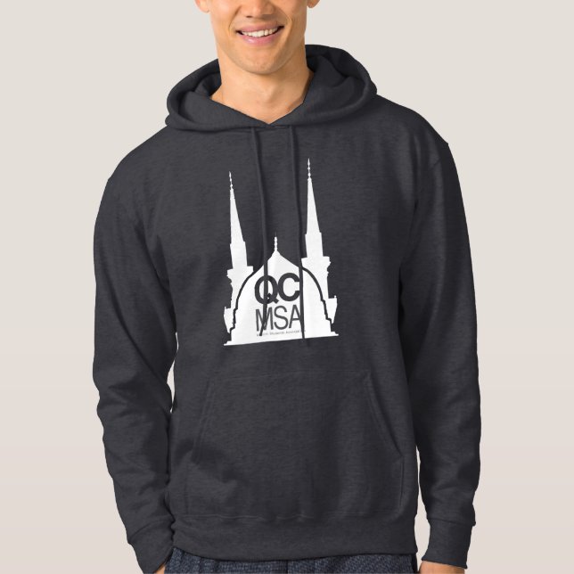 Moletom QC MSA claro (Frente)