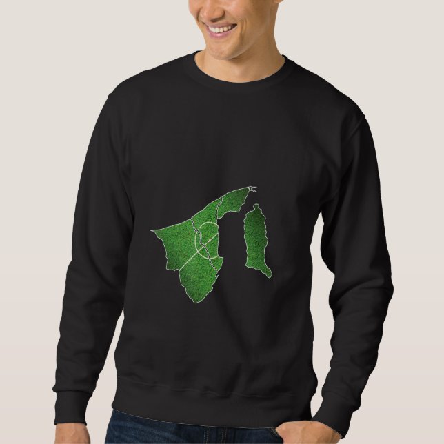 Moletom Quadra de Futebol de Brunei (Frente)