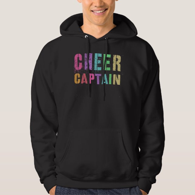 Moletom Quadrado do Cheerleader da Equipe de Cheerhead (Frente)