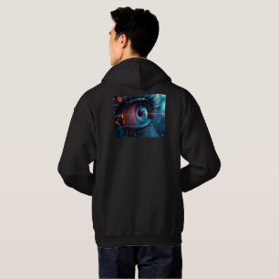 Moletom Quantum Olhos negros, blusas pretas