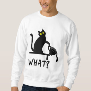 Moletom Que Gatinho Gatinho Gatinho Gatinho Negro Engraçad