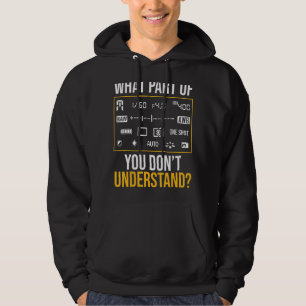 Moletom Que parte da fotografia você não entende