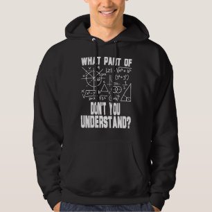 Moletom Que parte de você não entende professor de matemát