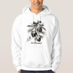 Moletom Que Seja Neve Pinecone Feriado T-Shirt