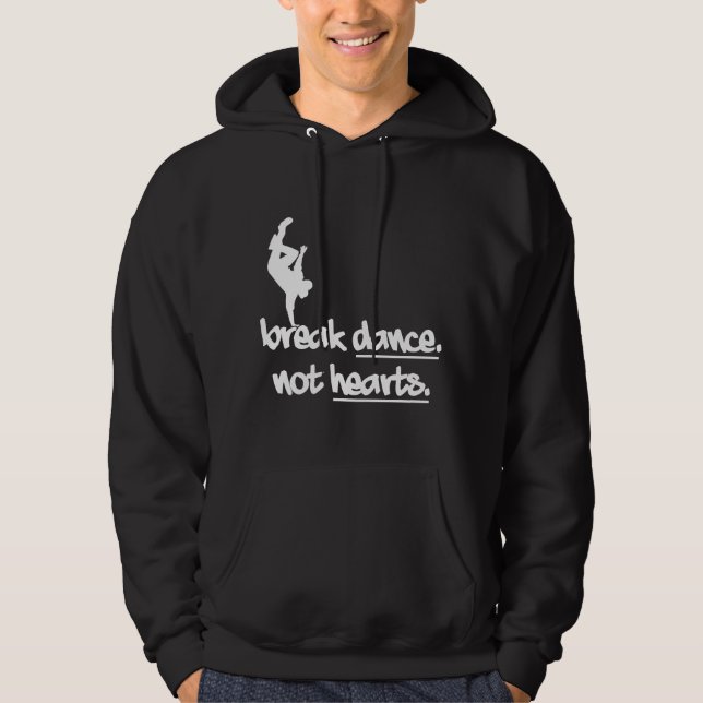 Moletom Quebrar dança Não Corações (Frente)